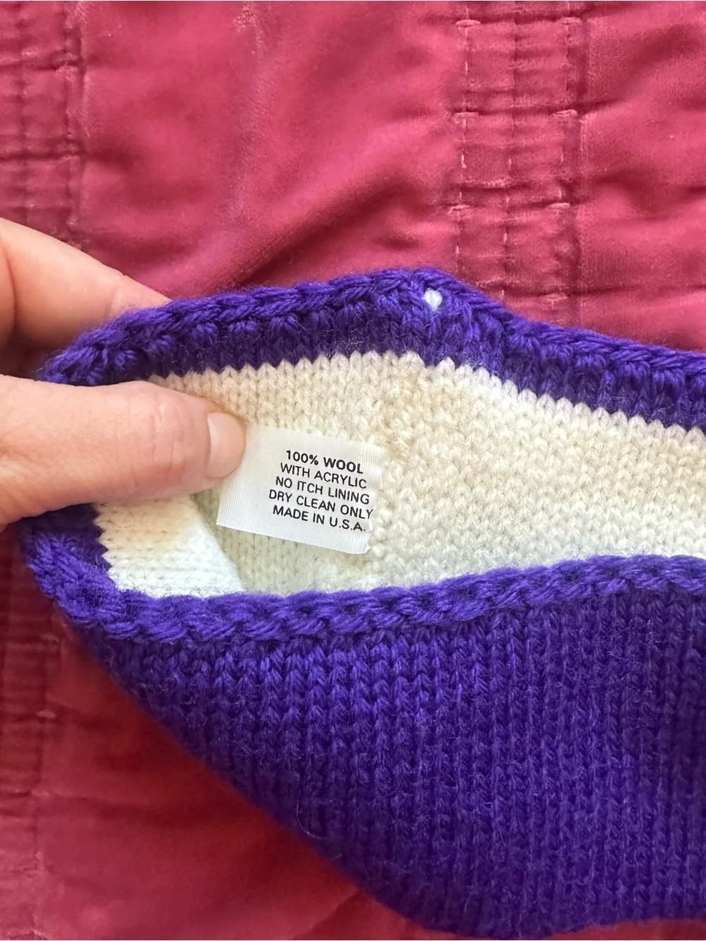 REI 100% wool